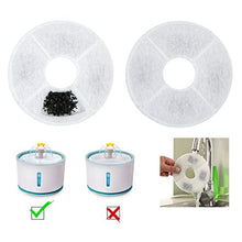 Carica l'immagine nel visualizzatore di Gallery, ZITFRI 6 PCS Filtri Fontana Gatto Filtro Fontanella per Gatti Cane Filtri...
