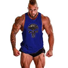 Carica l'immagine nel visualizzatore di Gallery, Cabeen Uomo Palestra Canotta Smanicato Bodybuilding Canottiera Gym Cotone...