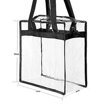 Carica l'immagine nel visualizzatore di Gallery, Eono by Amazon - Borsa Tote Trasparente Omologata per lo Stadio,