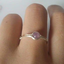 Carica l&#39;immagine nel visualizzatore di Gallery, 21 1/2 Anello in Argento Sterling 925 con Ametista Naturale Fatto a Mano... - Ilgrandebazar