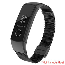 Carica l&#39;immagine nel visualizzatore di Gallery, SenMore Cinturino Compatibile per For Honor Band 5/4 Standard Version, Nero - Ilgrandebazar