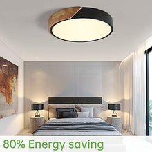 Carica l&#39;immagine nel visualizzatore di Gallery, Kimjo Plafoniera LED 24W 2400LM Lampada da Soffitto Moderno Bianco Caldo