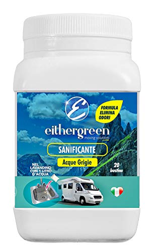 Eithergreen SANIFICANTE - Elimina odori per acque grigie - lavandini,...