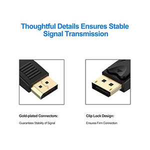 Rankie Cavo Displayport (DP) su (DP), 4K, 1,8m, Nero 1,8 m - Ilgrandebazar