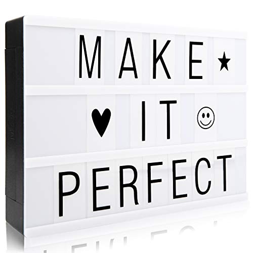 RTjoy accendi la tua vita cinematografica a lampada con 90 lettere, numeri e... - Ilgrandebazar