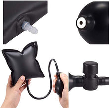 Carica l'immagine nel visualizzatore di Gallery, Cunei Gonfiabili,2 Pack Gonfiaggio Pompa Ad Aria TPU 2 Black Metal Vavle