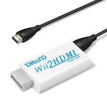 Carica l'immagine nel visualizzatore di Gallery, YOHOOLYO Convertitore da Wii a HDMI Adattatore a 720P/1080P Bianco - Ilgrandebazar