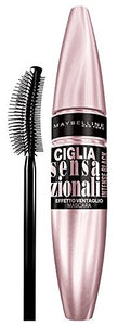 Maybelline New York Ciglia Sensazionali Intense Black Mascara, Volume... - Ilgrandebazar