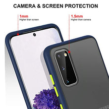 Carica l'immagine nel visualizzatore di Gallery, YATWIN Serie Antiurto, Cover Compatibile per Samsung Galaxy S20,S20 Blu navy