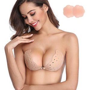 Niidor Reggiseno Adesivo Senza Spalline appiccicoso Invisibile Reggiseno... - Ilgrandebazar