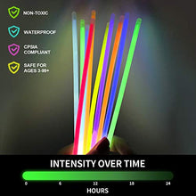 Carica l&#39;immagine nel visualizzatore di Gallery, Yodeace Braccialetti Luminosi Fluorescenti Starlight 100 Pezzi Barre... - Ilgrandebazar