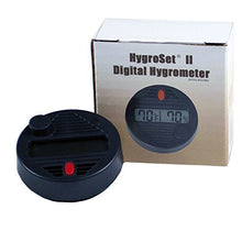 Carica l&#39;immagine nel visualizzatore di Gallery, Quality Importers Hygroset II Round Digital Hygrometer for Humidors - Ilgrandebazar