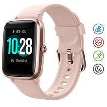 Carica l&#39;immagine nel visualizzatore di Gallery, Hafury Smartwatch Tracker Fitness Orologio 1.3 Pollici Display Rosa