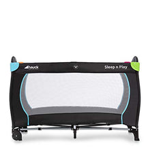Carica l&#39;immagine nel visualizzatore di Gallery, Hauck Sleep N Play Go Plus Lettino da Viaggio, 120 x 60 cm per multi black