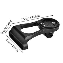 Carica l'immagine nel visualizzatore di Gallery, Alomejor Bicycle computer Mount aluminum extension ciclismo Nero