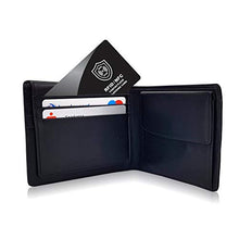 Carica l&#39;immagine nel visualizzatore di Gallery, Protezione RFID per Carte di Credito Contactless – Scheda 4 pezzi, Nero