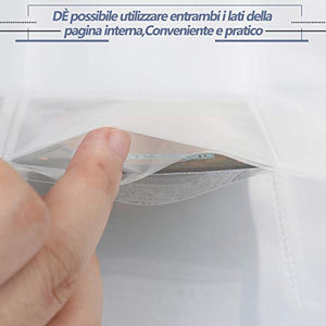 Lictin Raccoglitore Carte - Card Binder 30 Pagine,Maximum 540 Cards per L - Ilgrandebazar