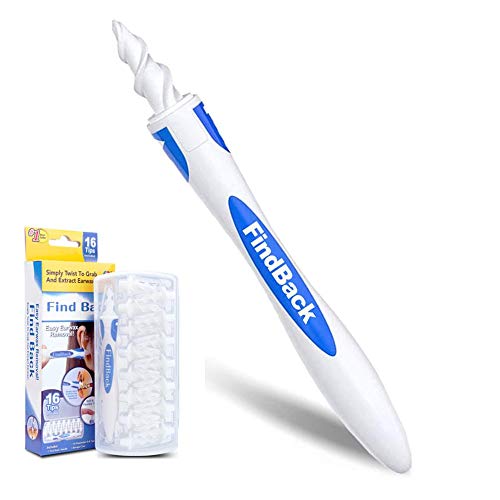 Pulisci Orecchie,Q Grips Orecchie,Q-Grips Rimozione Cerume, Sicuro e...