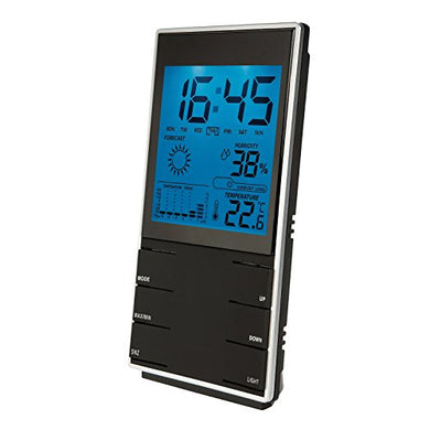 Clip Sonic Technology SL204 Stazione Meteo Igrometro Nero