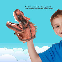 Carica l&#39;immagine nel visualizzatore di Gallery, FTVOGUE artiglio guanti Dinosaur Animal Head figure Toys morbido 3 - Ilgrandebazar