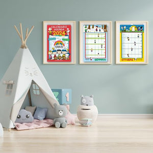 EURO PUBLISHING: Calendario Agenda Peanuts 2024 - Prodotto ufficiale - cm 29x44