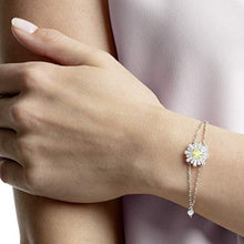 Carica l&#39;immagine nel visualizzatore di Gallery, Swarovski Bracciale Sunshine, Cristallo Bianco, Rodiato, da Donna - Ilgrandebazar