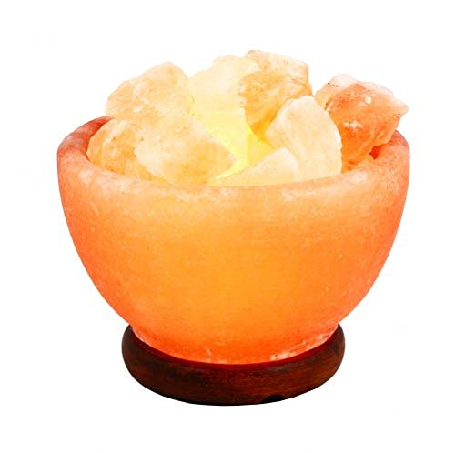 Lampada in Sale dell'Himalaya a forma di Braciere. - Ilgrandebazar