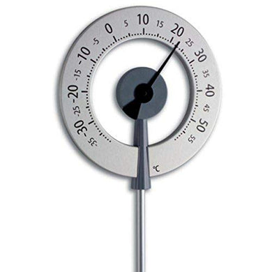 TFA Lollipop 12.2055.10 Termometro Design da Giardino, con Freccia Nera,... - Ilgrandebazar