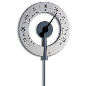 TFA Lollipop 12.2055.10 Termometro Design da Giardino, con Freccia Nera,... - Ilgrandebazar