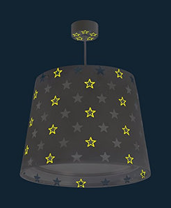 Dalber Stars Lampada da soffitto grigio, plastica [Classe di efficienza... - Ilgrandebazar