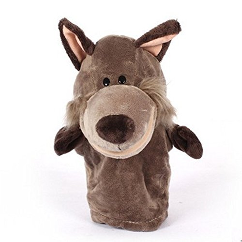 Labellevie Burattino di Mano Peluche Mini Doll Pegalo per Bambini Lupo - Ilgrandebazar
