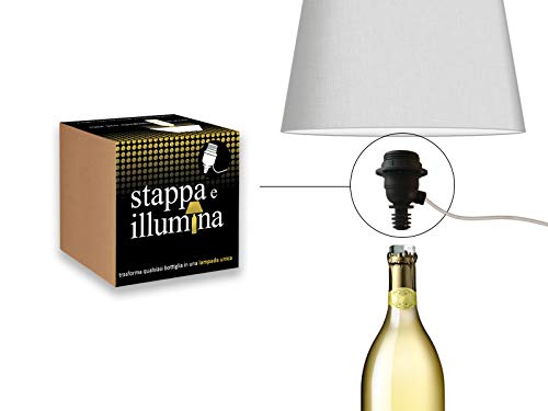 La Luce Stappa e Illumina - Trasforma Bottiglie in lampade 30 Secondi -... - Ilgrandebazar