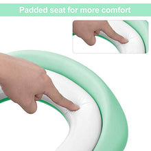 Carica l&#39;immagine nel visualizzatore di Gallery, KEPLIN - Riduttore per water con scaletta dotata di scalino resistente, Verde