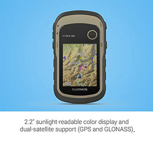 Garmin ETREX 32x - Navigatore portatile a colori da 2,2" e mappa TopoActive...