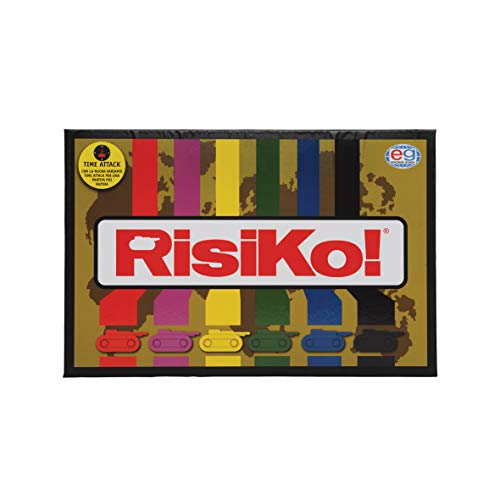 EDITRICE GIOCHI - RISIKO - Risiko classico - Gioco da tavolo di strategia - Gioco in scatola per adulti e bambini - A partire dai 10 anni - Board game da 3 a 6 giocatori - Per sfide in famiglia