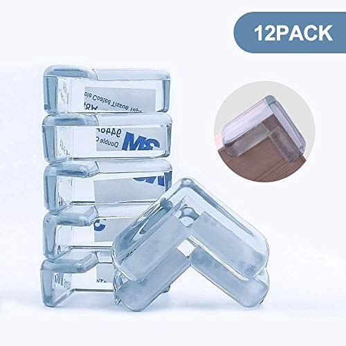 Zorara Paraspigoli Bambini, 12 Pezzi Protezione Angoli e Bordi, 12 pezzi.