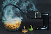 Carica l&#39;immagine nel visualizzatore di Gallery, AFFUMICATORE a freddo - Pistola affumicatrice - 3 CONFEZIONI di legno...