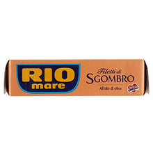 Carica l'immagine nel visualizzatore di Gallery, Rio Mare Filetti di Sgombro all'Olio Oliva, Ricchi 1 lattina da 125g