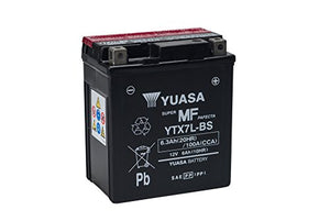 YUASA BATTERIE YTX7L-BS AGM aperto con imballaggio acido
