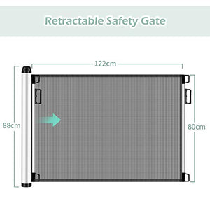 Meinkind Barriera di Sicurezza Estensibile, Cancelletto Protezione 120cm - Ilgrandebazar