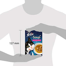 Carica l'immagine nel visualizzatore di Gallery, PURINA FELIX Soup Gatto Selezioni Miste con Manzo, Pollo, Tonno - 48...