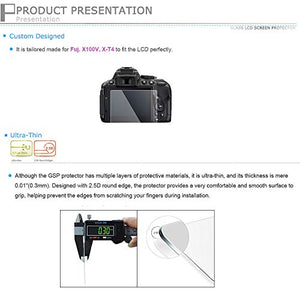 JJC Ultra-sottile Schermo LCD in Vetro Ottico per Fujifilm X100V, X-T4