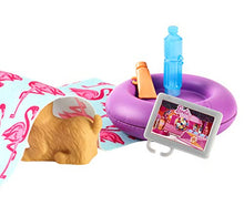 Carica l&#39;immagine nel visualizzatore di Gallery, Barbie Set di Arredamenti da Esterno con Ciambella Donut Galleggiante,... - Ilgrandebazar