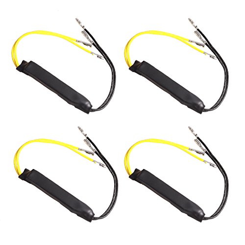 Kinstecks Moto LED lampeggiatore 4PCS 12V Motorbike Indicatore di 21W - Ilgrandebazar
