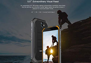 【2019】DOOGEE S40 (3GB + 32GB) robusta 4G Android 9,0 Rugged 3GB+32GB, Orange