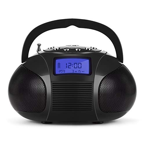 August SE20 Altoparlante Portatile Bluetooth Radio - 2 x 3W Altoparlanti...