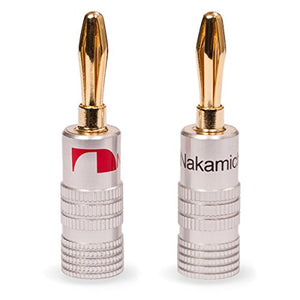 8x High End Nakamichi Bananenstecker 8 Stück,