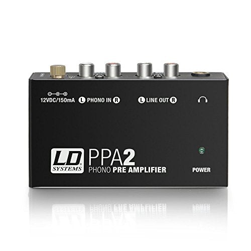LD Systems ldppa2 – ppa2 preamplificatore/equalizzatore RIAA per giradischi - Ilgrandebazar