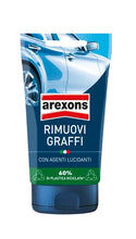 Carica l&#39;immagine nel visualizzatore di Gallery, AREXONS RIMUOVI GRAFFI 150 gr Pasta rimuovi graffi, togli graffi auto carrozzeria, speciali microparticelle per attenuare anche i graffi profondi, delicato sulla carrozzeria, con agenti lucidanti