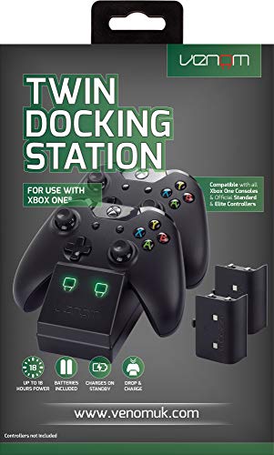 Venom Twin Docking Station da XBOX One - Base di Ricarica per 2 Black